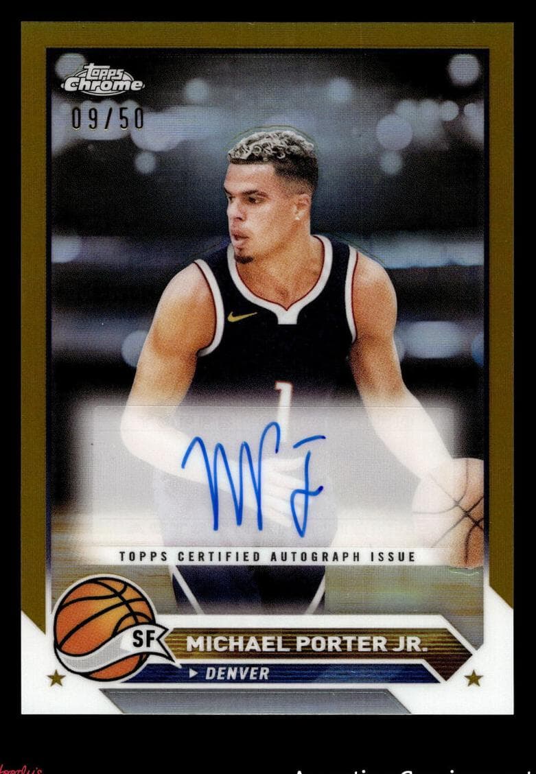 Michael Porter Jr. 2023 topps Topps Chrome