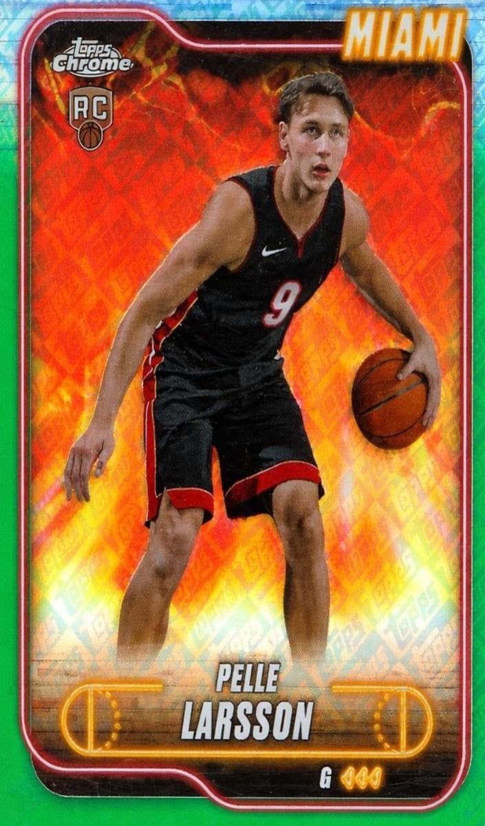 Pelle Larsson 2024 topps Topps Chrome