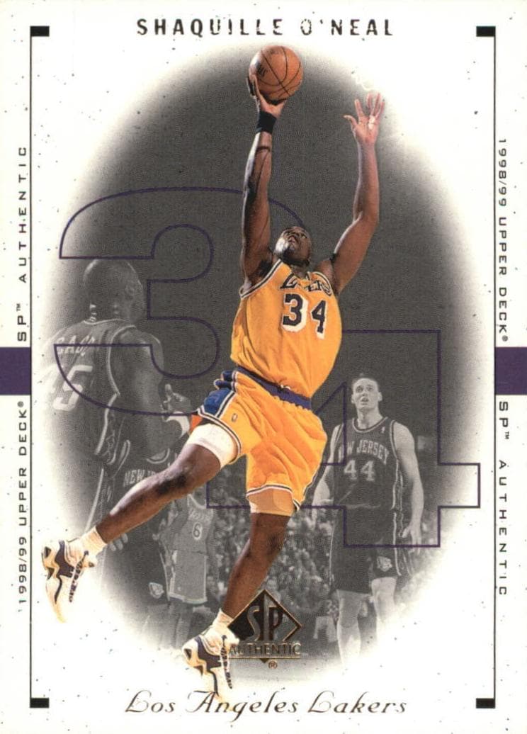 Shaquille O'Neal 1998 unknown SP Authentic