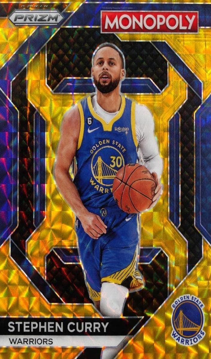 Stephen Curry 2023 panini Panini Prizm Monopoly