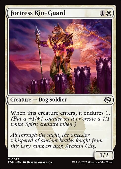 Fortress Kin-Guard 2025 Magic: The Gathering Tarkir: Dragonstorm