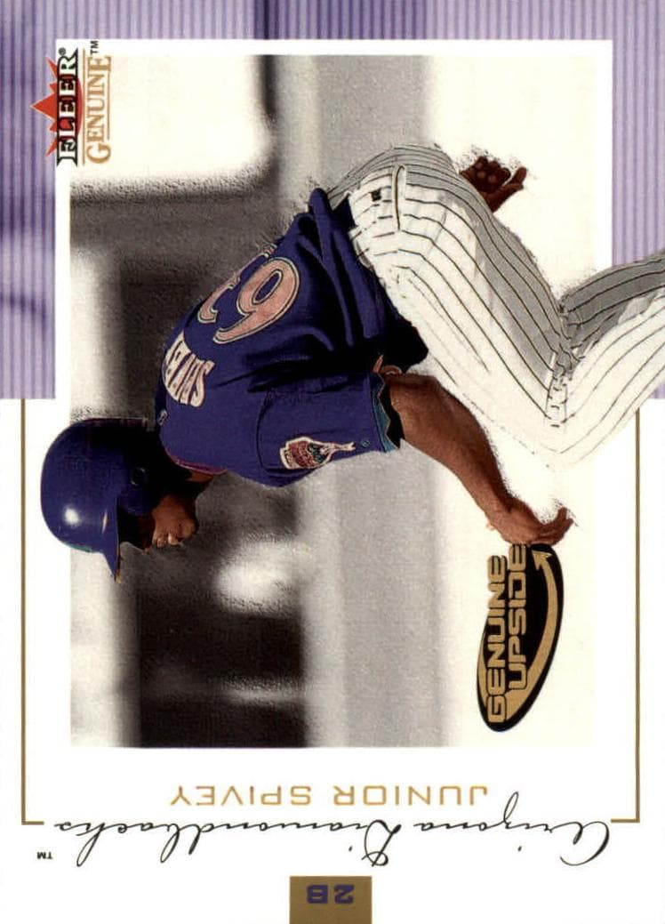 Junior Spivey 2001 fleer Fleer Genuine