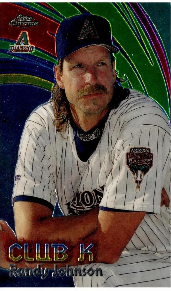 Randy Johnson 1999 topps Topps Chrome