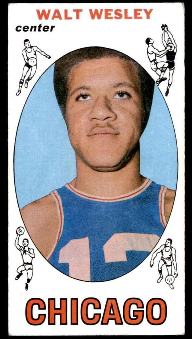 Walt Wesley 1969 topps Topps