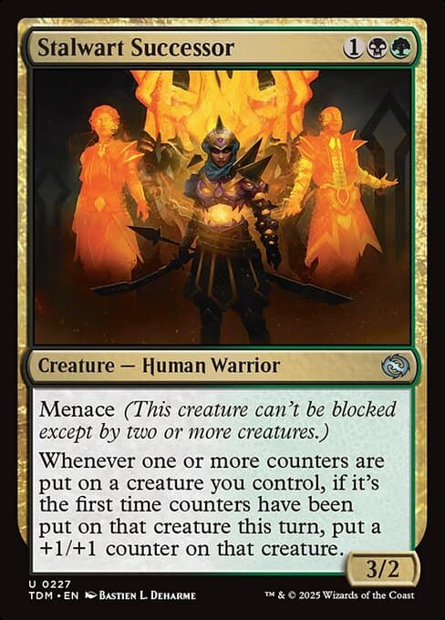 Stalwart Successor 2025 Magic: The Gathering Tarkir: Dragonstorm