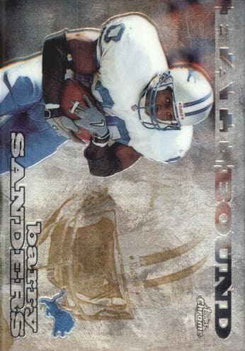 Barry Sanders 1999 topps Topps Chrome