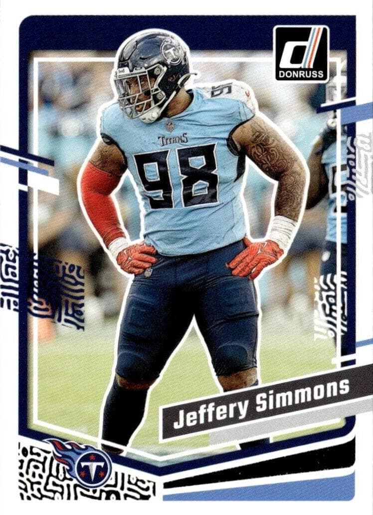 Jeffery Simmons 2023 panini Panini Donruss