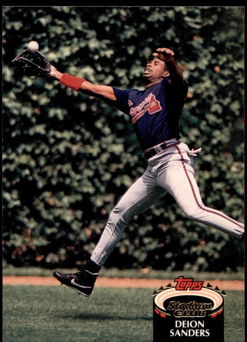 Deion Sanders 1992 unknown Stadium Club