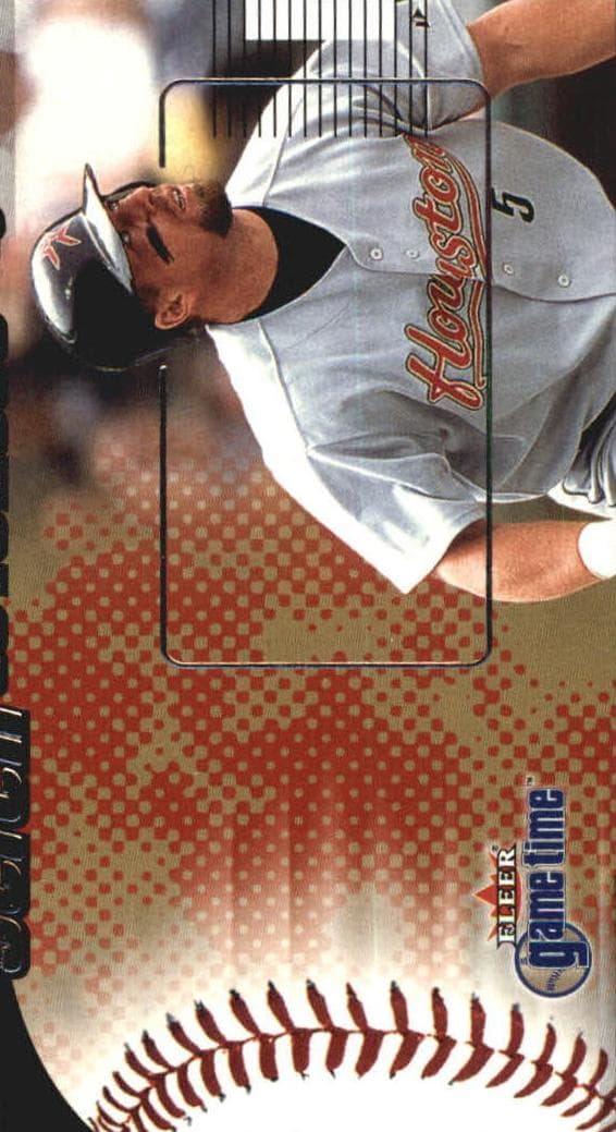 Jeff Bagwell 2001 fleer Fleer Game Time