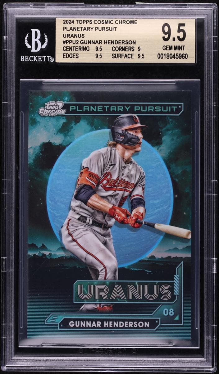 Gunnar Henderson 2024 topps Topps Cosmic Chrome