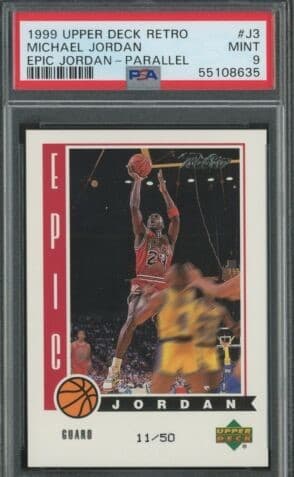 Michael Jordan 1999 upper-deck Retro