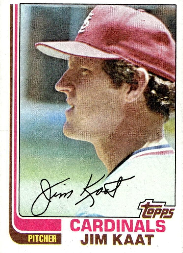 Jim Kaat trading card
