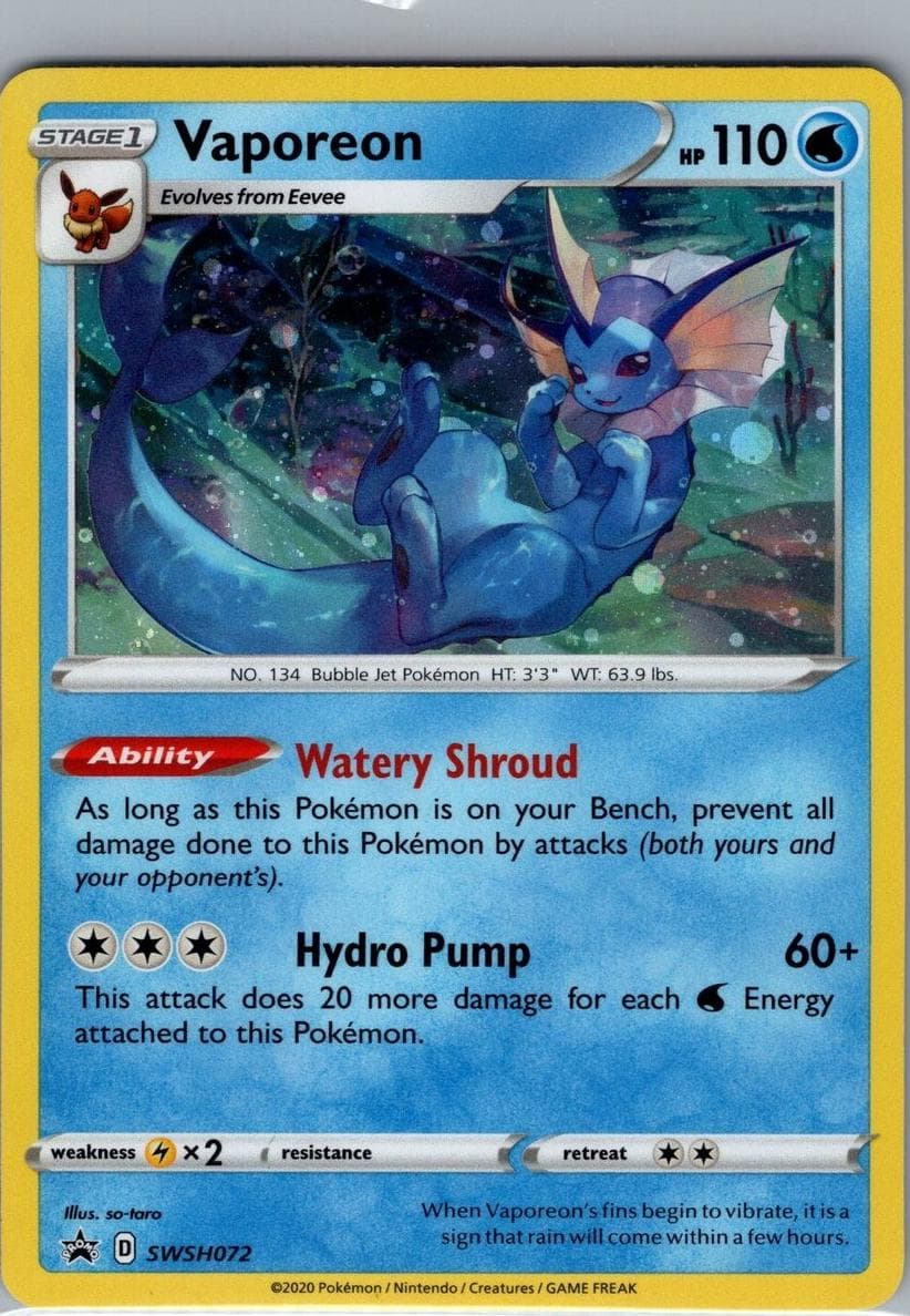 Vaporeon #swsh072