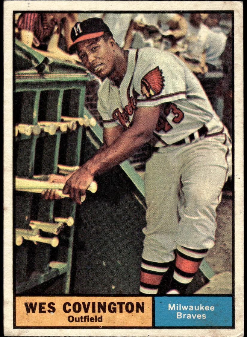 Wes Covington 1961 topps Topps