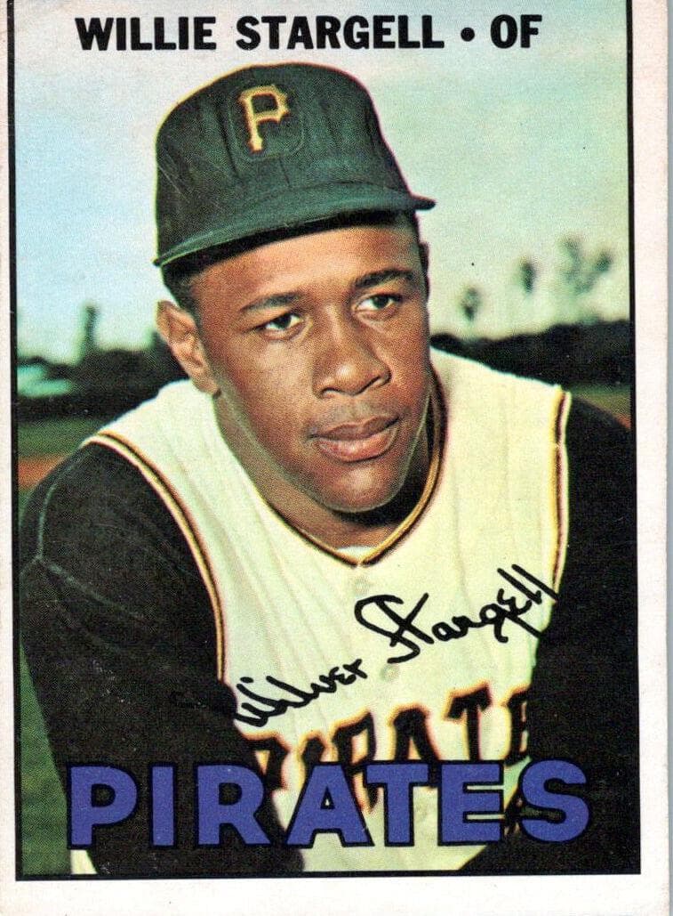 Willie Stargell 1967 topps O-Pee-Chee