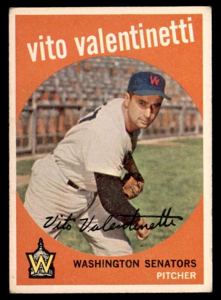 Vito Valentinetti 1959 topps Topps