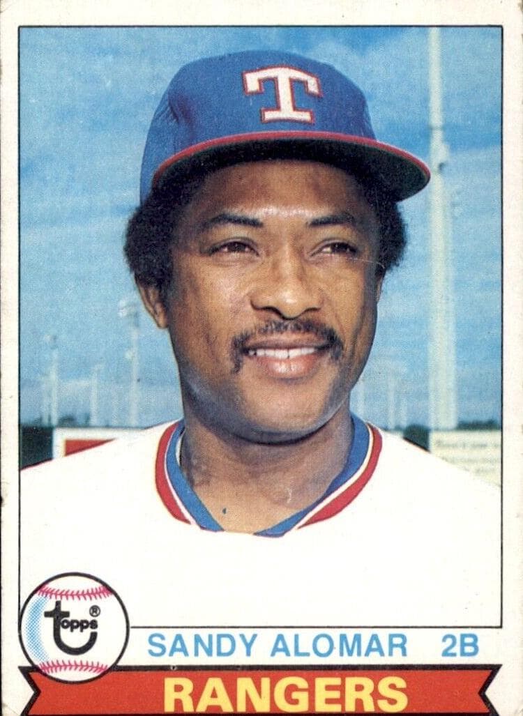 Sandy Alomar 1979 topps Topps