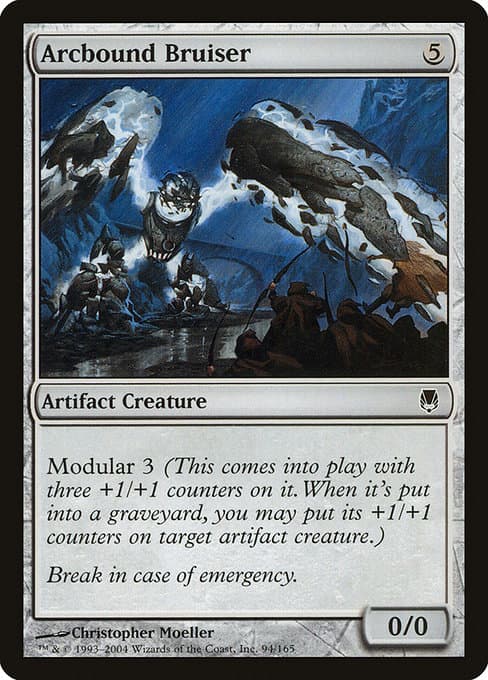 Arcbound Bruiser 2004 Magic: The Gathering Darksteel