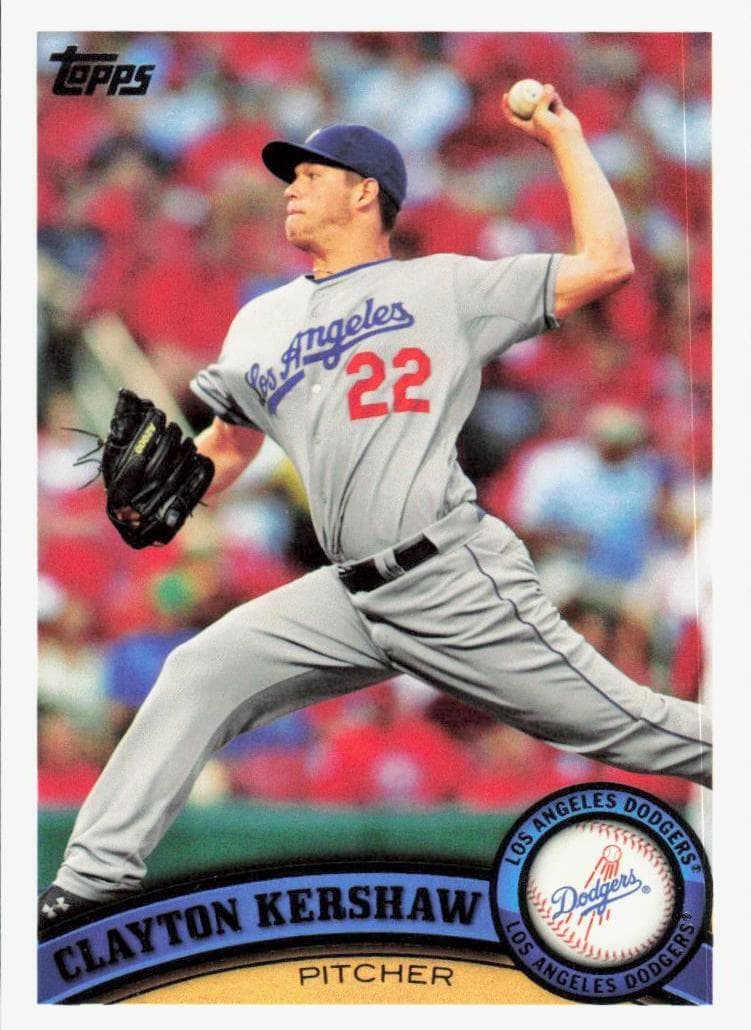 Clayton Kershaw 2011 topps