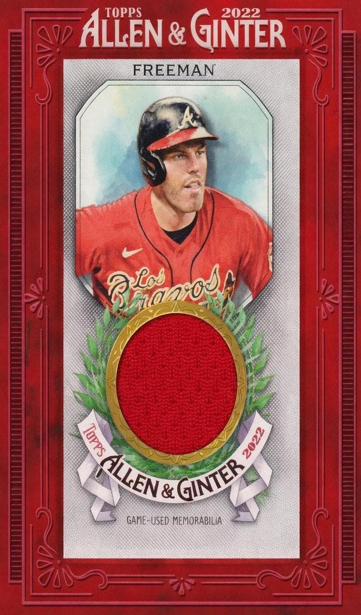 Freddie Freeman 2022 topps Topps Allen & Ginter