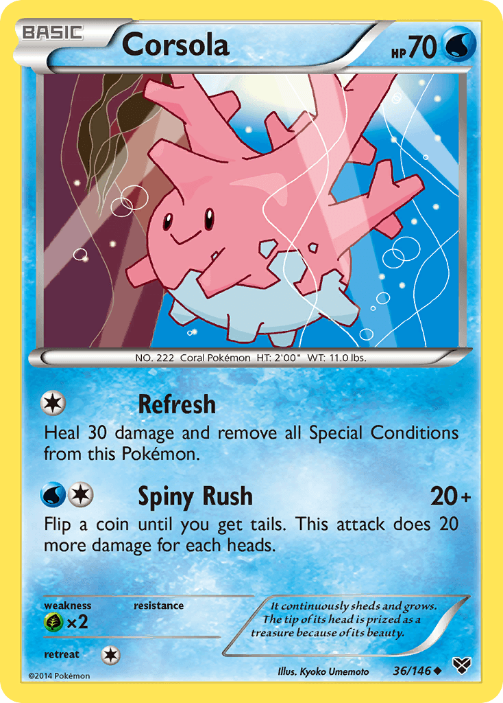 Corsola 2014 Pokemon