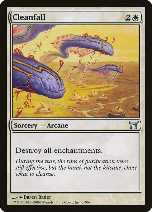 Cleanfall 2004 Magic: The Gathering Champions of Kamigawa