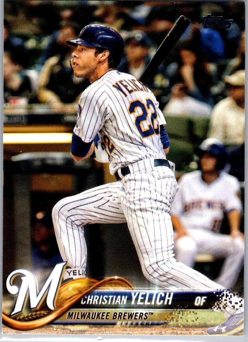 Christian Yelich 2018 topps Topps Update