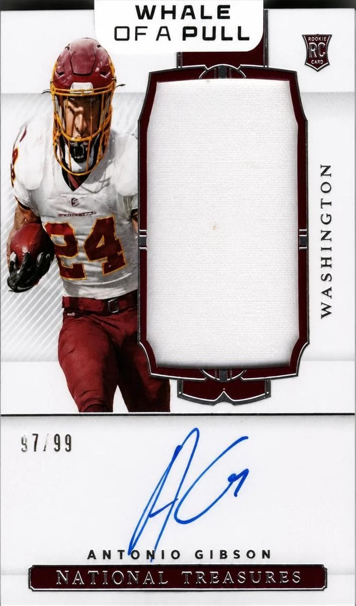 Antonio Gibson 2020 panini