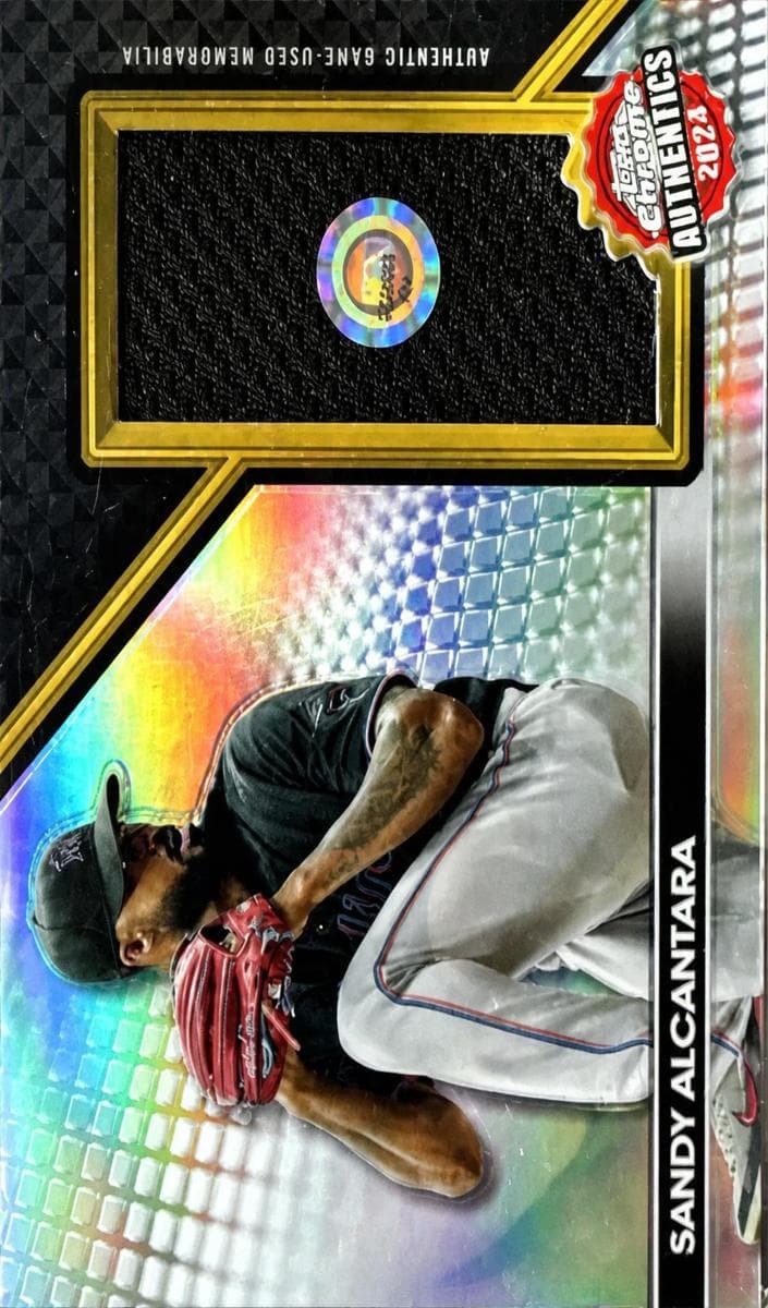 Sandy Alcantara 2024 topps Topps Chrome