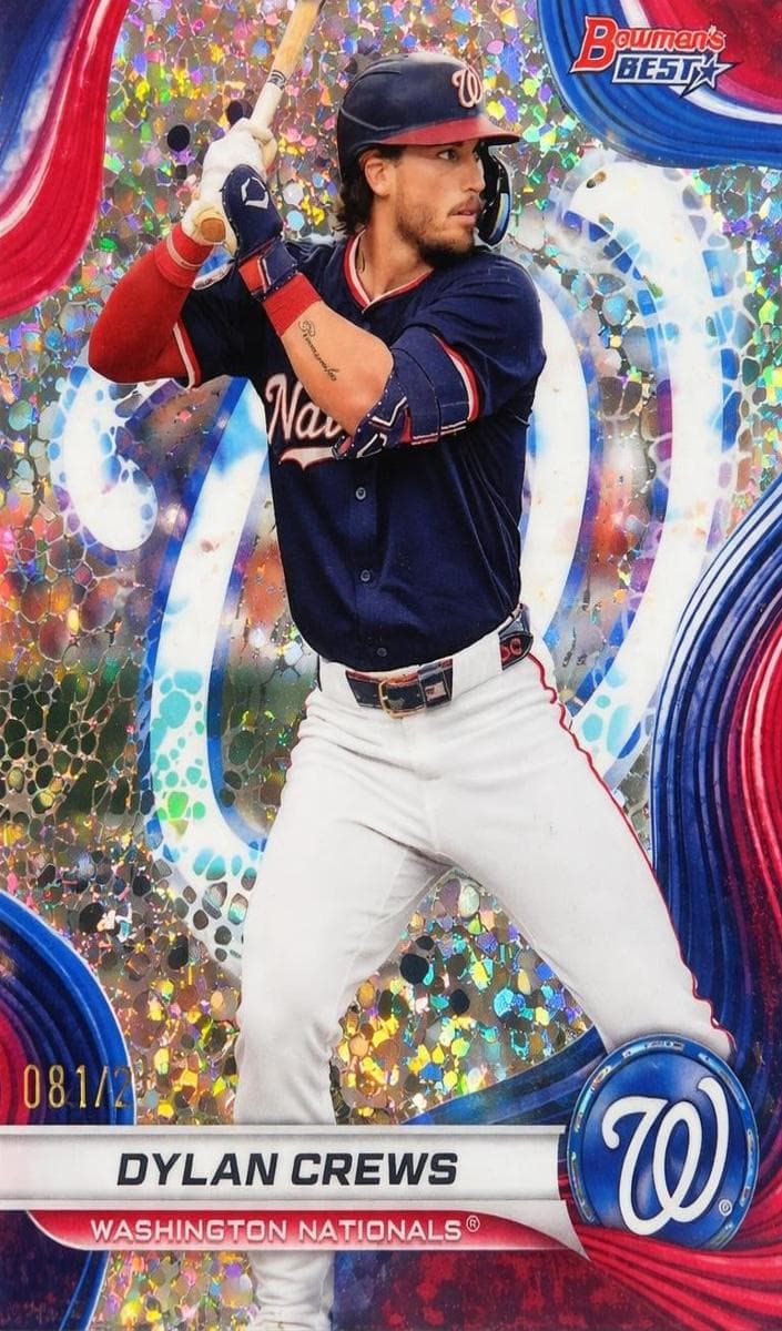 Dylan Crews 2024 bowman Bowman's Best