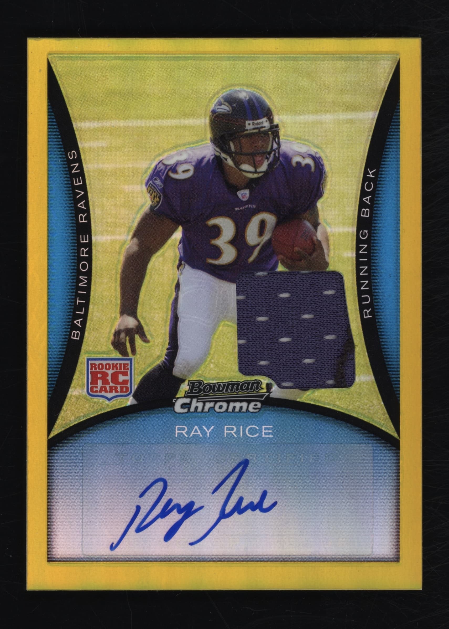 Ray Rice 2008 bowman
