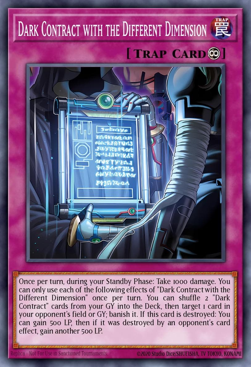 Dark Contract with the Different Dimension 2025 Yu-Gi-Oh! Doom of Dimensions