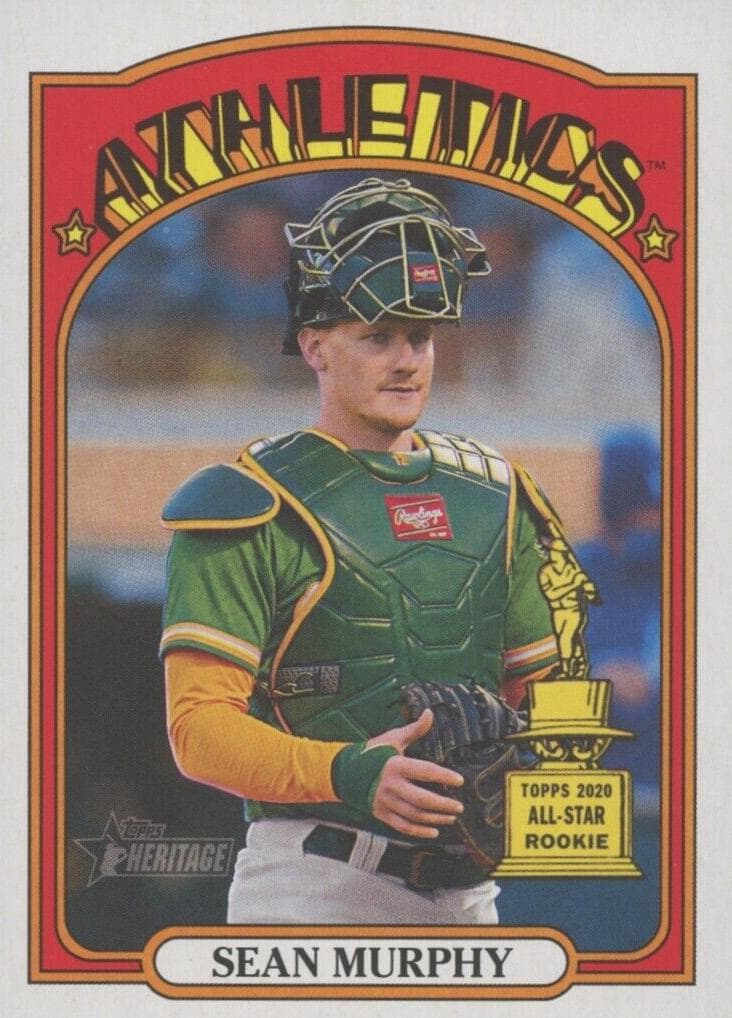 Sean Murphy 2021 topps Topps Heritage