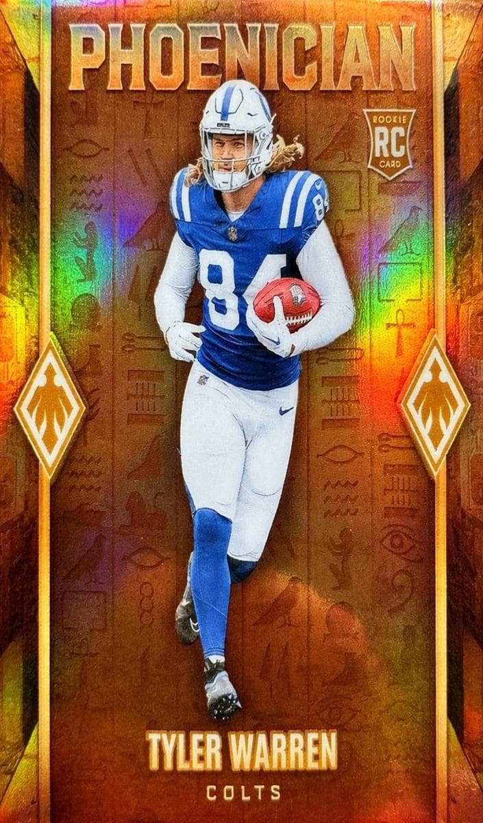 Tyler Warren 2025 panini Donruss Elite
