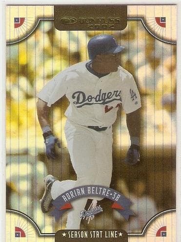 Adrian Beltre 2002 panini Donruss