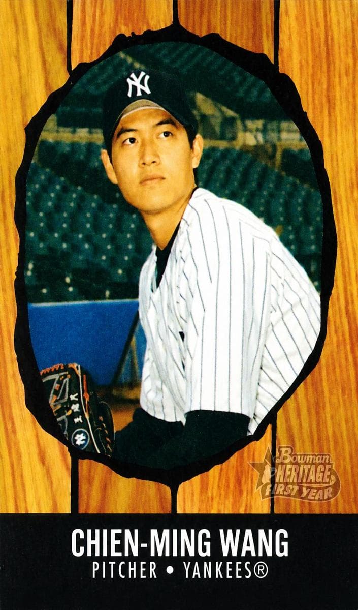 Chien-Ming Wang 2003 bowman Bowman Heritage