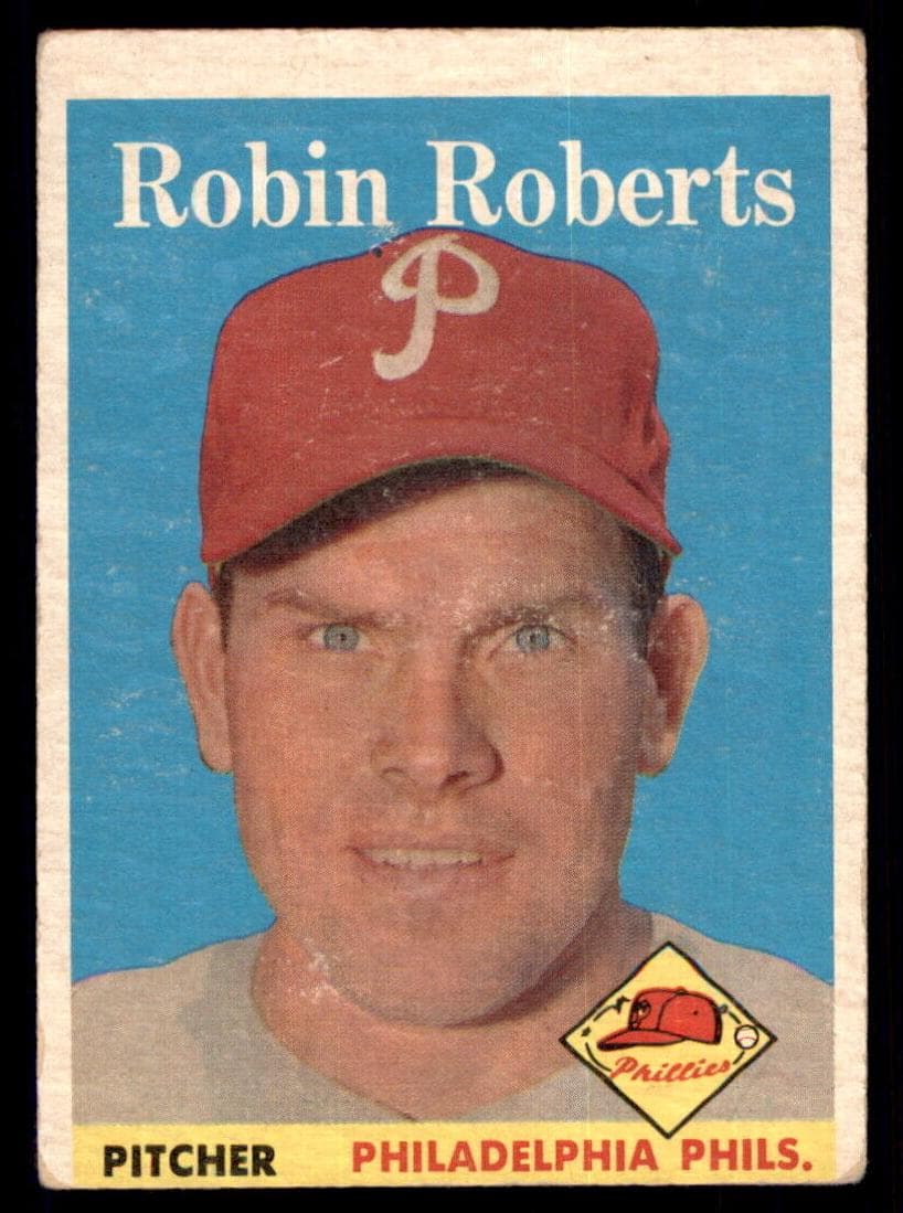 Robin Roberts 1958 topps Topps