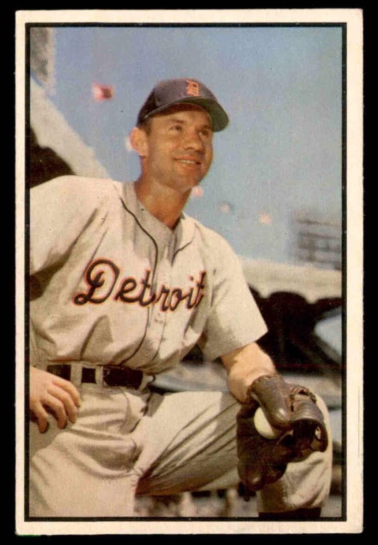 Steve Souchock 1953 bowman Bowman Color