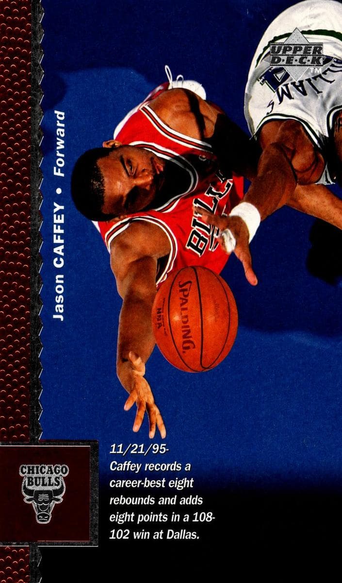 Jason Caffey 1996 upper-deck Upper Deck