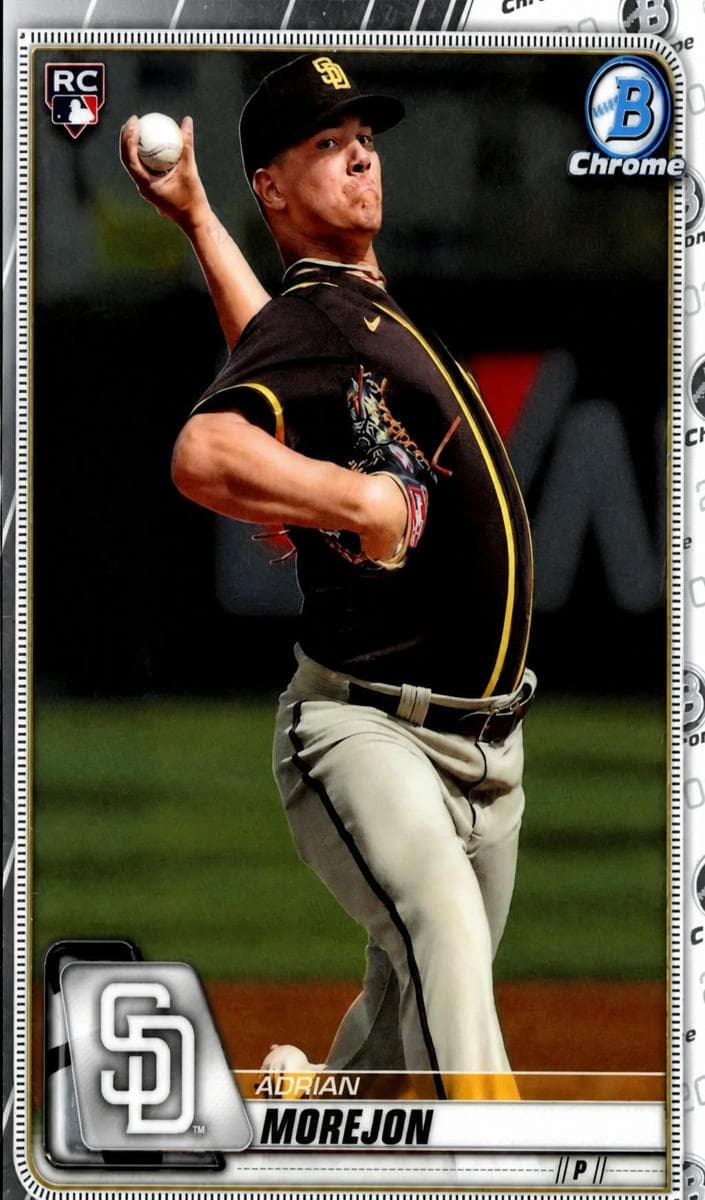 Adrian Morejon 2020 bowman Bowman Chrome