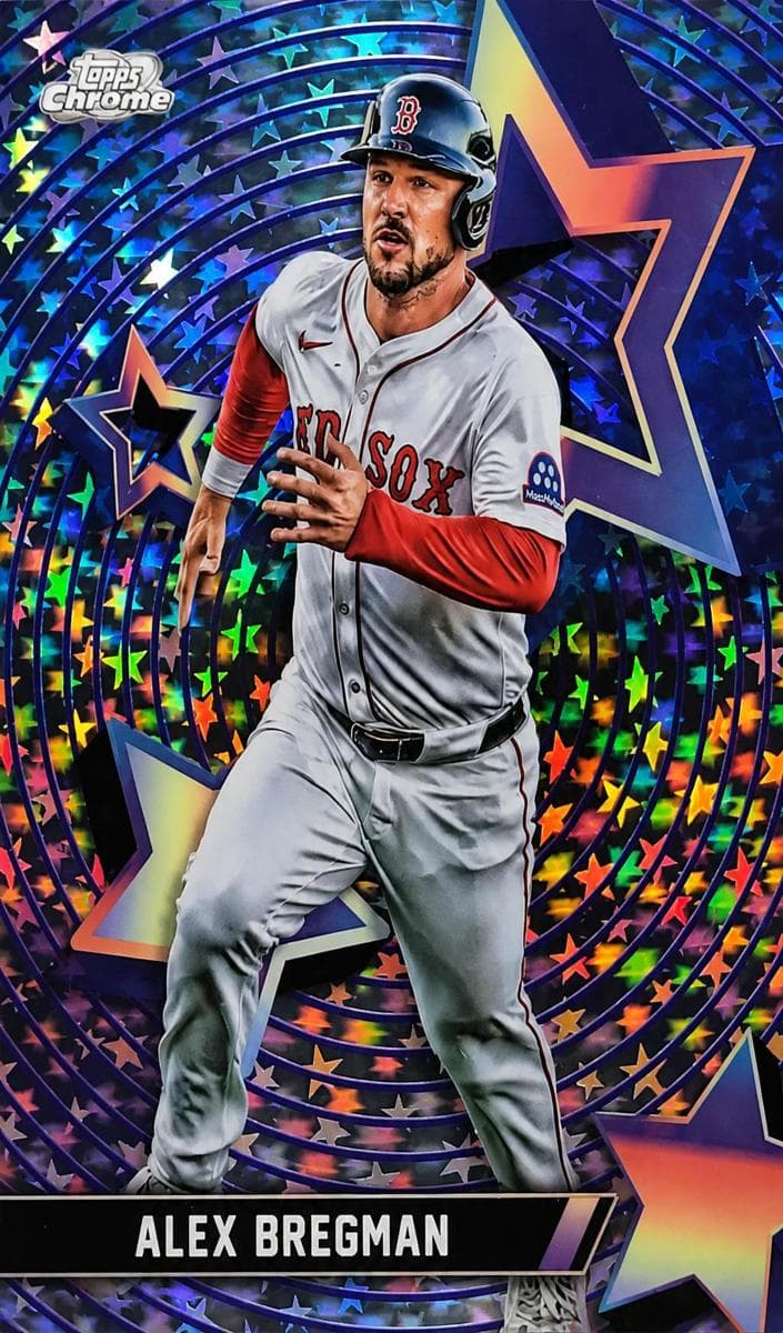 Alex Bregman 2025 topps Topps Cosmic Chrome