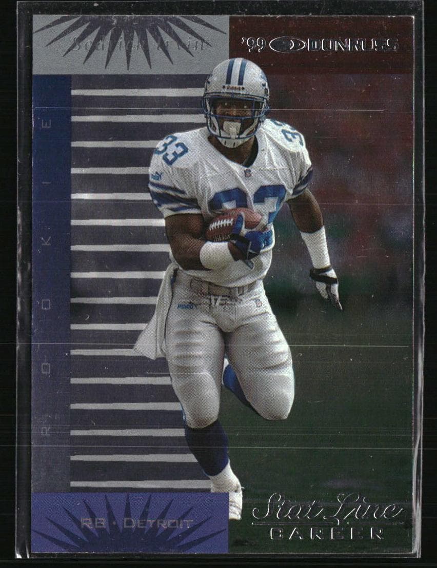 Sedrick Irvin 1999 panini Donruss