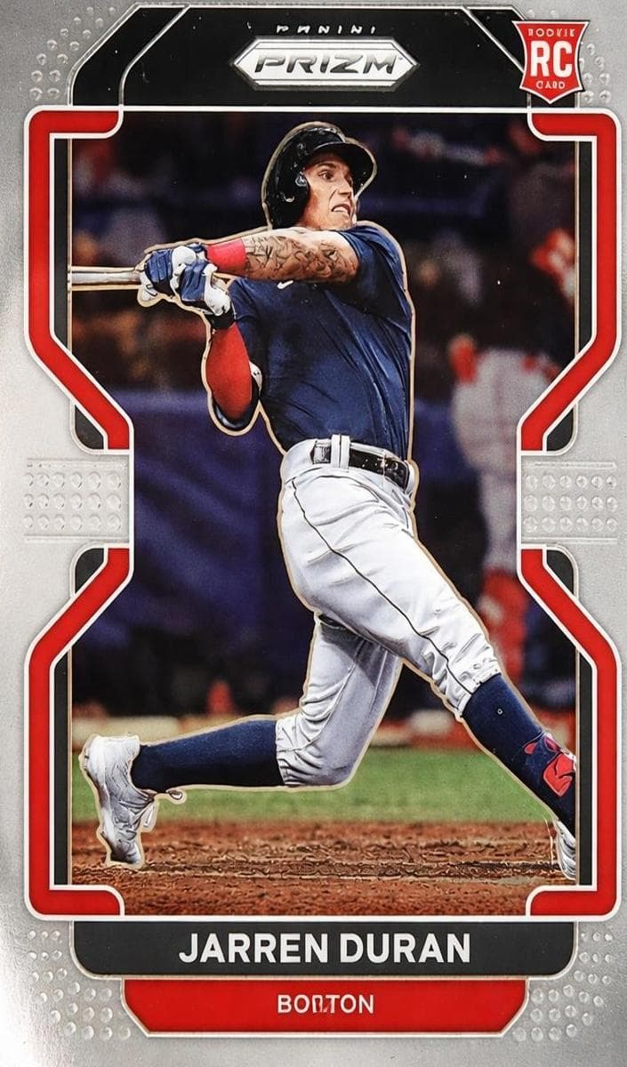 Jarren Duran 2022 panini Panini Prizm