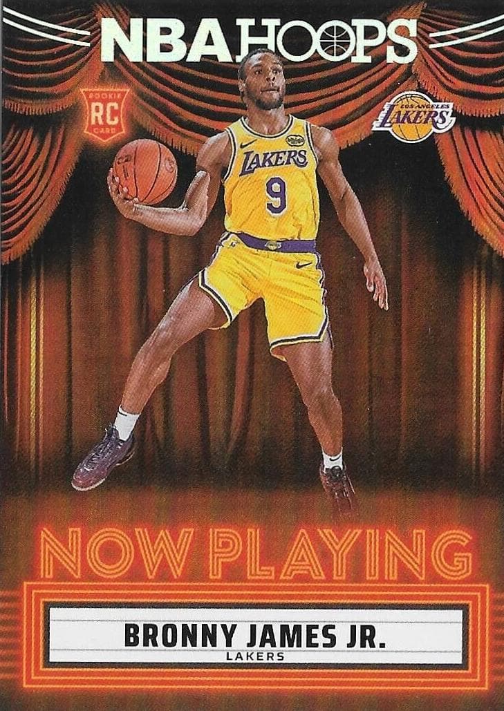 Bronny James Jr. 2024 panini Donruss
