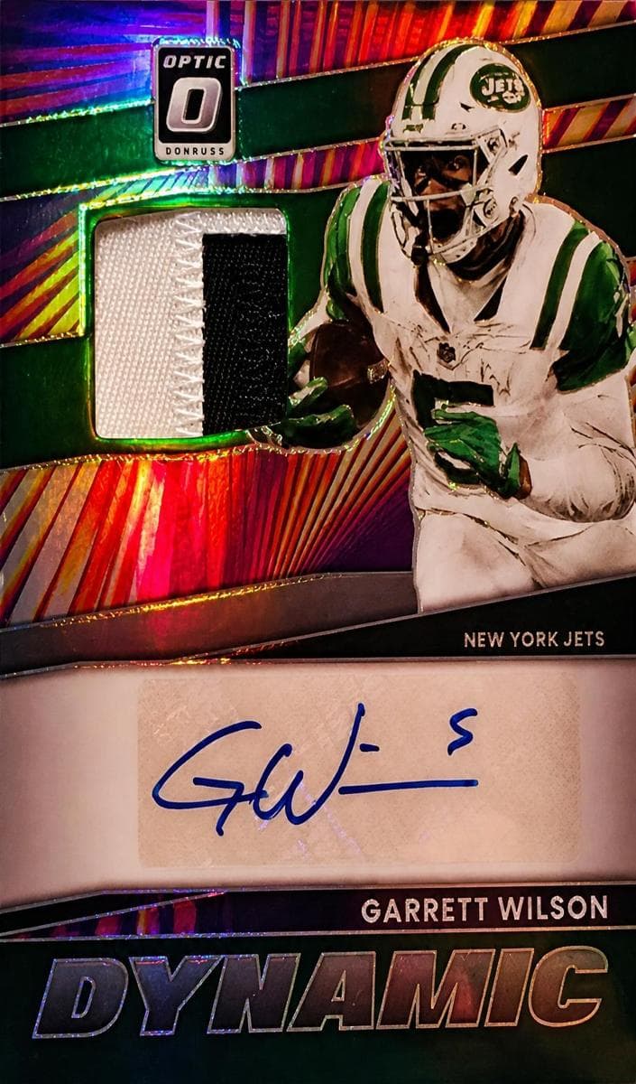 Garrett Wilson 2025 panini Donruss Optic