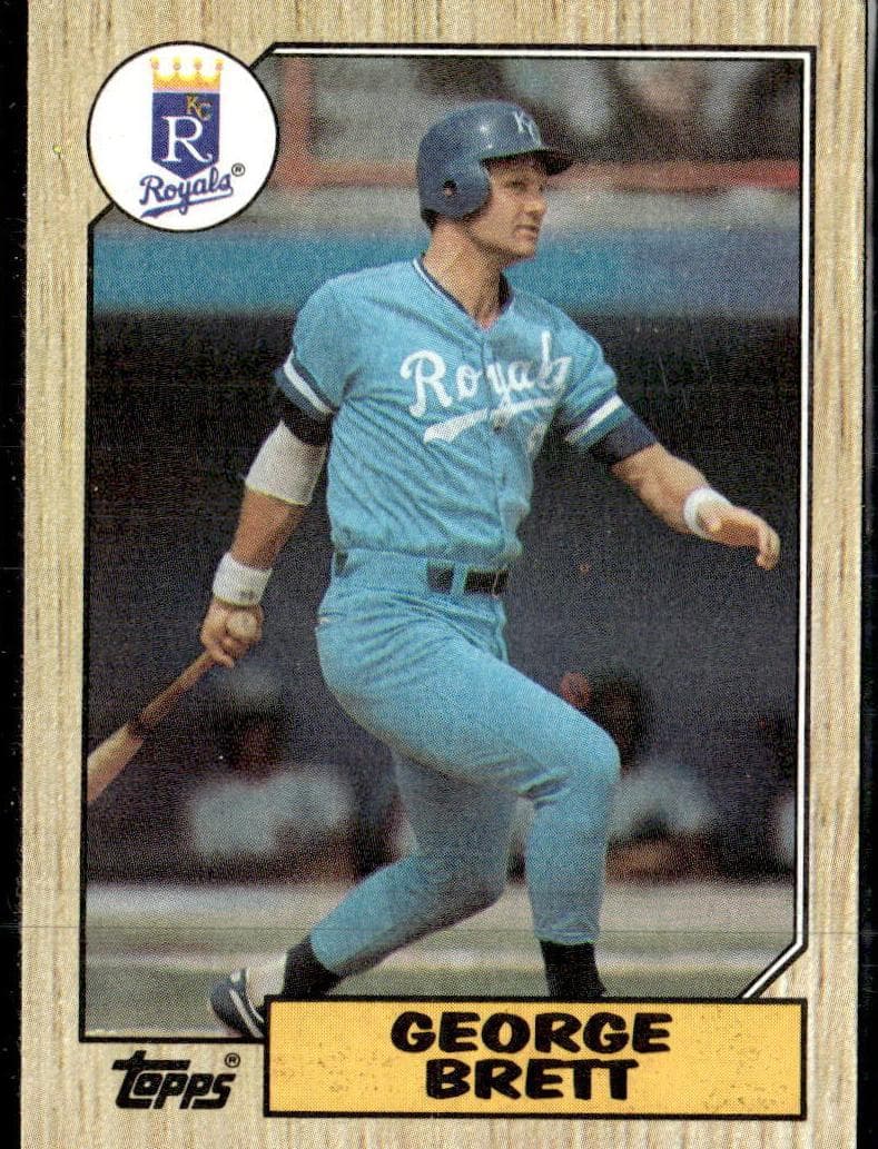 George Brett 1987 topps Topps