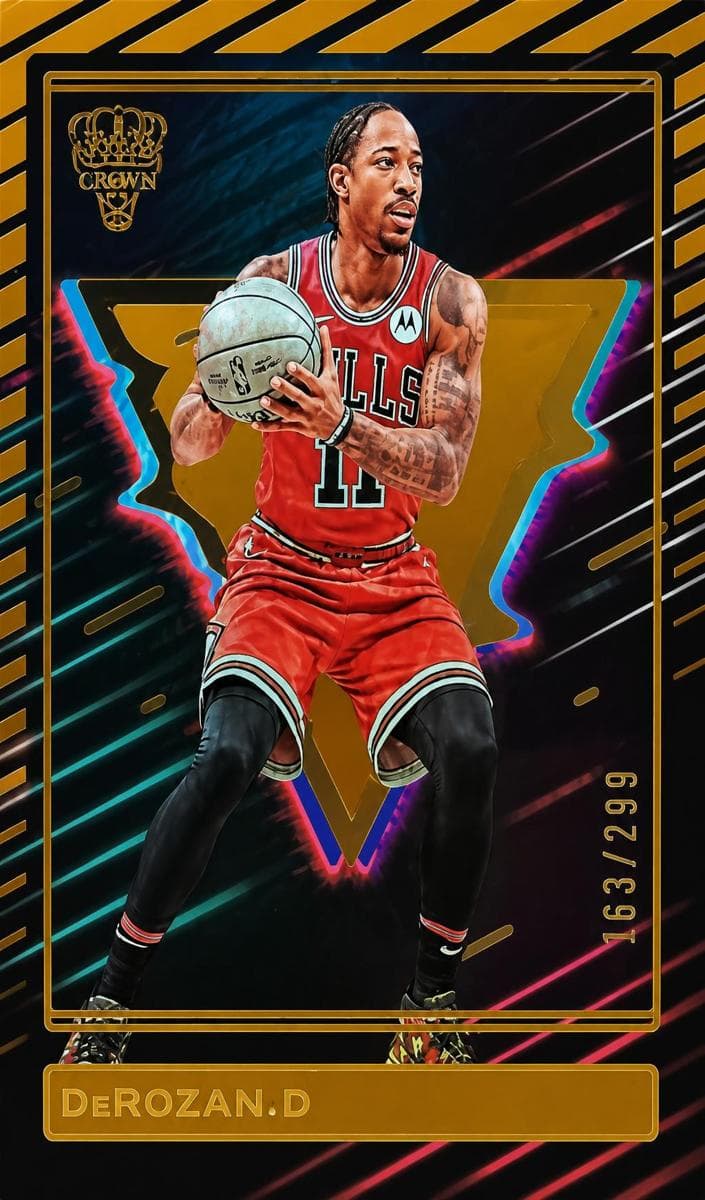 DeMar DeRozan 2023 panini Panini Recon