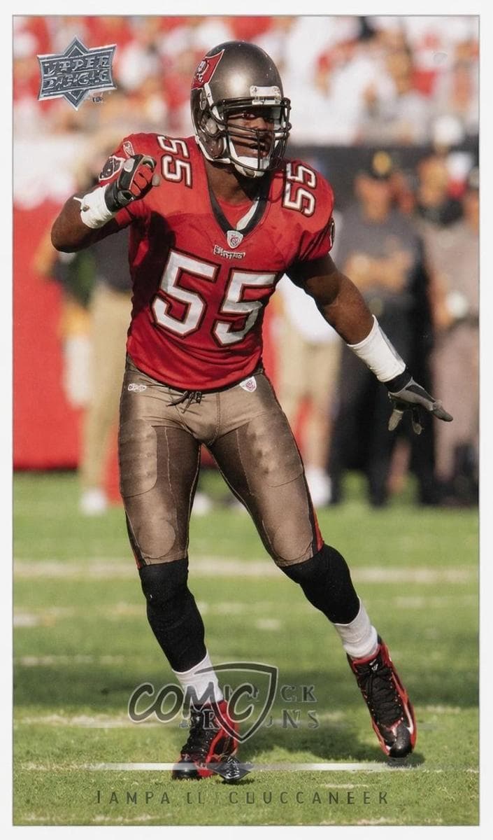Derrick Brooks 2008 upper-deck
