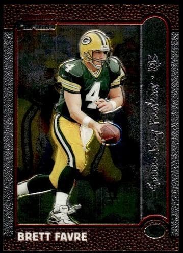 Brett Favre 1999 bowman Bowman Chrome