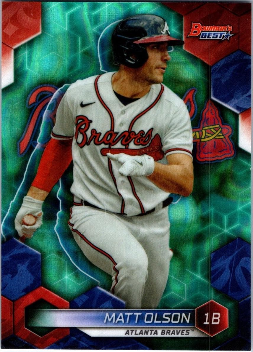 Matt Olson 2023 bowman Bowman's Best